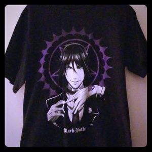 Black Bulter Tshirt Medium